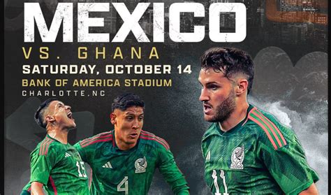 México vs Ghana A qué hora y por dónde ver en vivo el partido