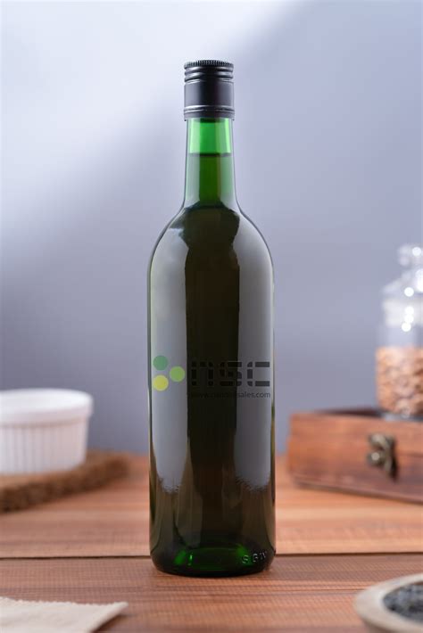 750ml Wine Green Glass Bottle – Nandini Sales Corporation