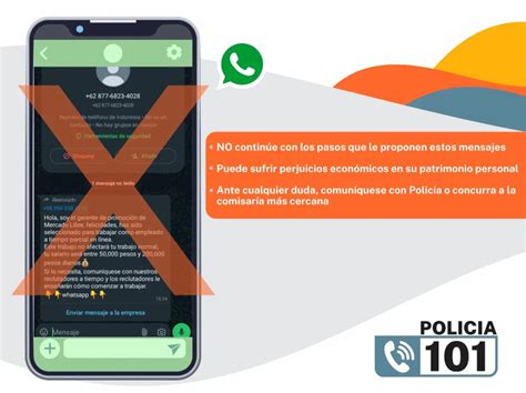 Advertencia Sobre Estafas Por Mensajes De Whatsapp — Opi Santa Cruz