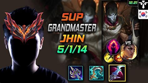 GrandMaster Support Jhin Build Eclipse Dark Harvest Jhin Support Vs