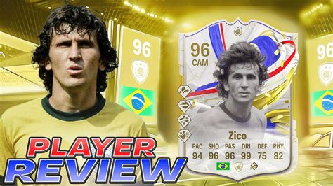 96 GREATS OF THE GAME ICON ZICO PLAYER REVIEW EA FC 24 ULTIMATE TEAM