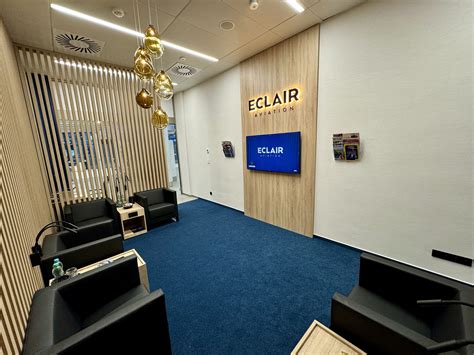 NEW VIP LOUNGE at Prague Airport - Eclair