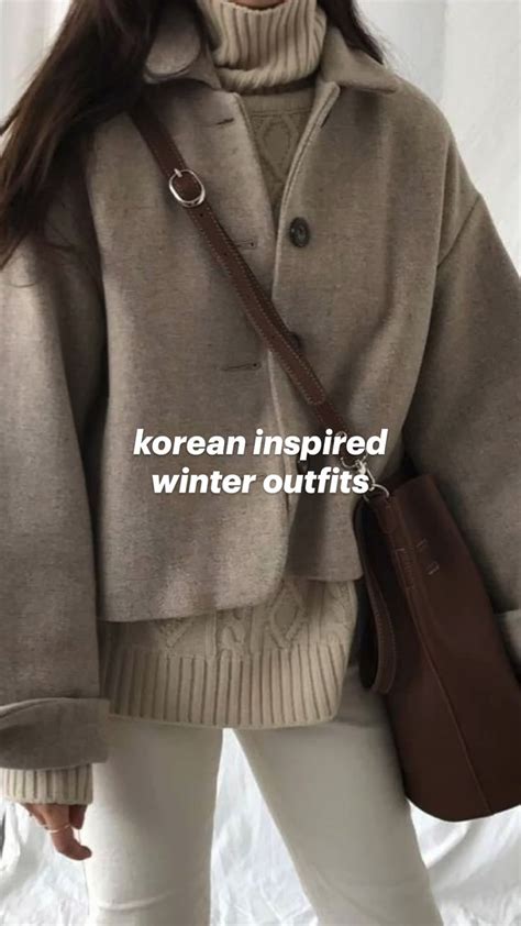 Korean Inspired Winter Outfits Korean Winter Outfits Korean Winter