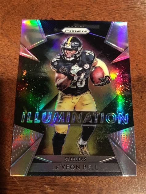 Le Veon Bell Panini Prizm Illumination Insert Pittsburgh Steelers