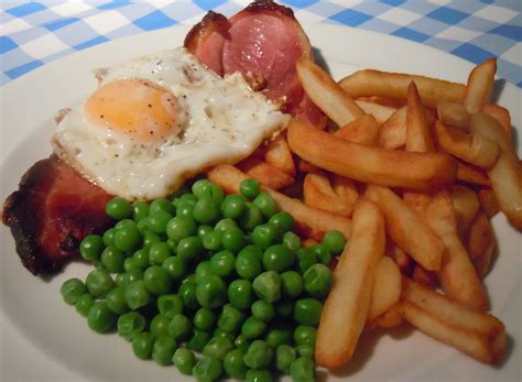 Tonight's Menu: Gammon, Egg and Chips