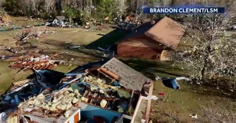 Deadly tornado outbreak leaves thousands in the South without power