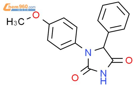 37944 68 6 2 4 Imidazolidinedione 1 4 methoxyphenyl 5 phenyl CAS号