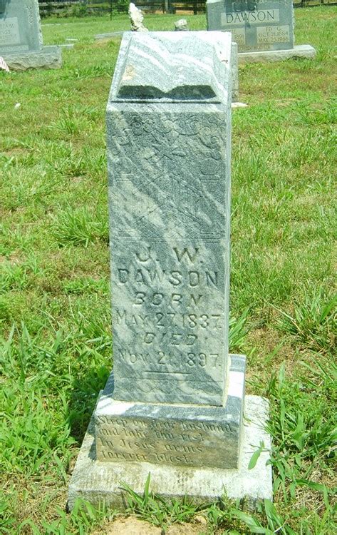 John Waldo Dawson Find A Grave Memorial