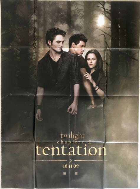 Twilight Chapitre Tentation Affiche Originale De Cin Ma