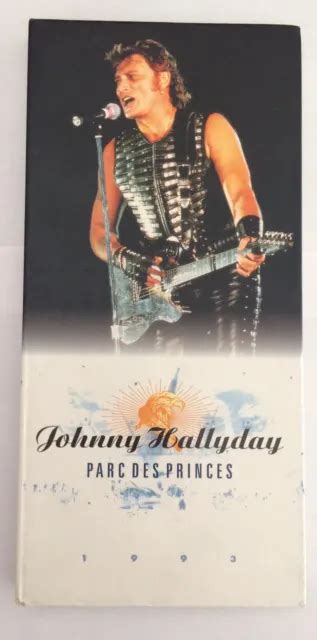 Johnny Hallyday Coffret Long Cd Album Parc Des Princes Philips