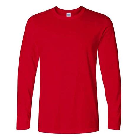 Buy Men S Long Sleeve T Shirts Men Casual O Neck T Shirt Red S At Amazon In