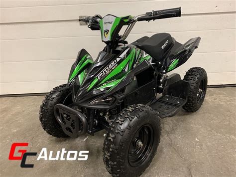 Gcautos Quad Python Electrique W De A Ans Vert