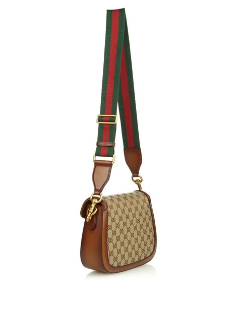 Gucci Lady Web Medium Shoulder Bag In Brown Lyst