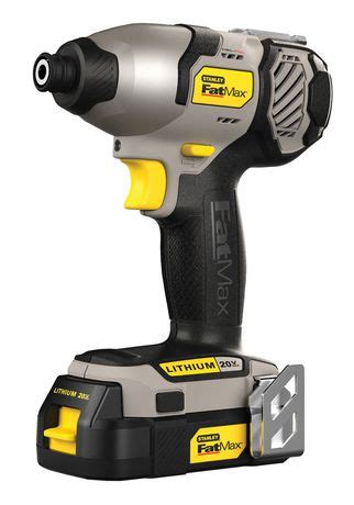 Stanley FatMax 20 Volt Lithium Impact Drill | Walmart Canada