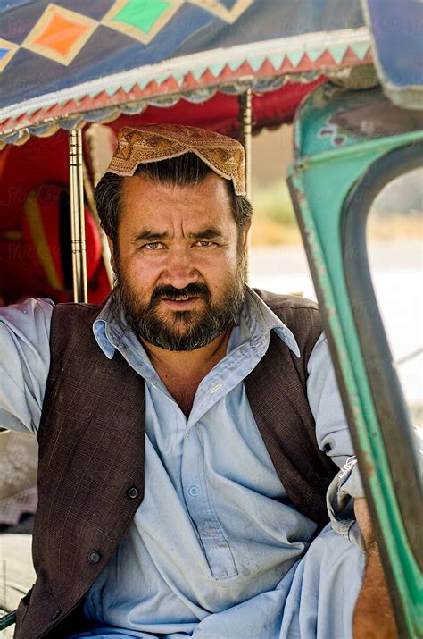 An Auto Riksha Driver From Quetta City Pakistan By Stocksy