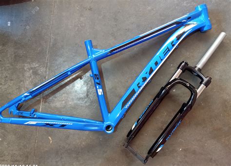 Ryder 27 5 X1 Alloy Frame With Coil Fork Internal Cabling Non Tapered