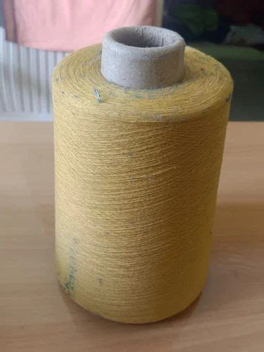 Dyed Spun 1 Ply Yellow Cotton Yarn For Weaving At Rs 1153 Kg In Salem