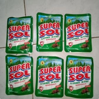 Jual Super Sol Karbol Wangi Isi X Ml Pembersih Lantai Dan Toilet