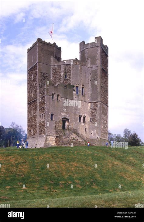 Orford Castle Suffolk Stock Photo - Alamy