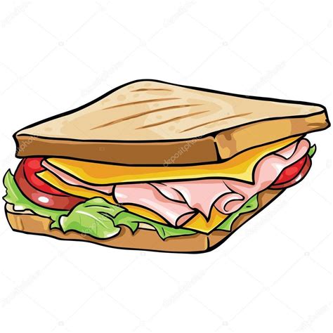 Resultado De Imagen De Dibujos Infantiles Sandwich Sandwich Drawing