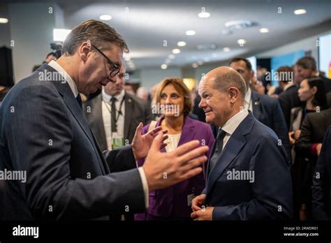 New York Usa Th Sep German Chancellor Olaf Scholz Spd