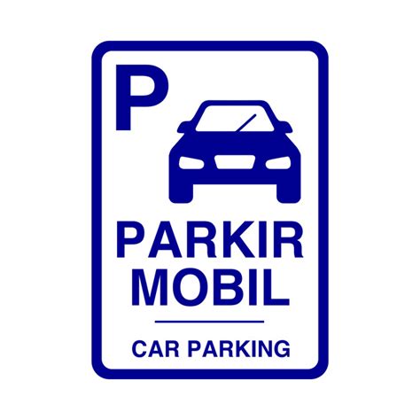 Rambu Parkir Mobil 52 Koleksi Gambar