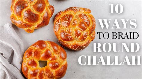 How To Make A Round Challah The Most Beautiful And Easy Round Challah