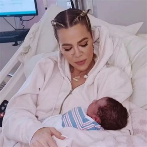 Khloe Kardashian Finally Reveals Her Son S Name Love