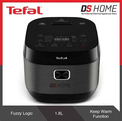 Tefal Delirice Plus Fuzzy Logic Rice Cooker L Rk B Ds Home