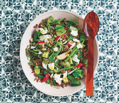 Red Rice Salad With Radish And Peas, A Springtime Side Dish