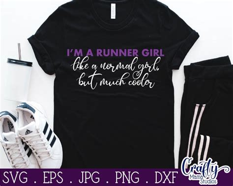 Motivational Running Svg Bundle Girl Runner Svg Files Run Etsy