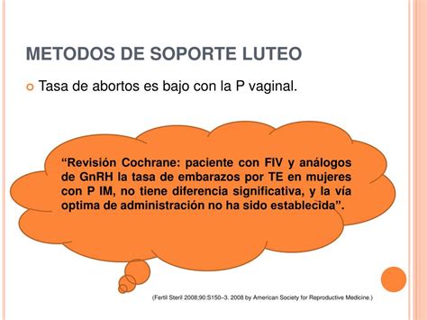 Ppt Progesterona Durante La Fase Lutea Y Embarazo Temprano En Tratamiento De Infertilidad