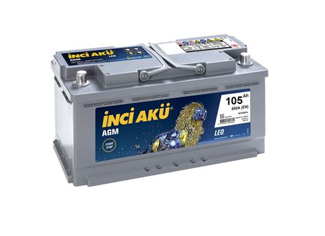 Inci Aku 105ah 850a Agm Start Stop 12v Bestcarbattery