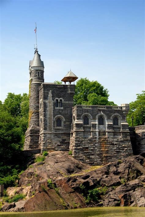 NYC Château De Belvédère Dans Central Park Image éditorial Image of