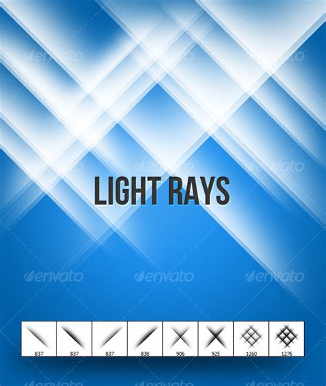 Light Rays - Brushes | GraphicRiver