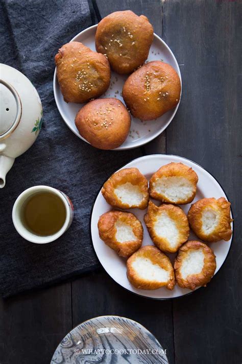 Ham Chim Peng Chinese Fried Doughnuts Two Ways What To Cook Today