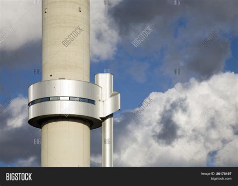 Modern Smokestack Stock Photo Stock Images Bigstock