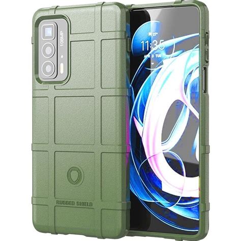 Mobigear Rugged Shield Motorola Edge 20 Hoesje Flexibel TPU Backcover