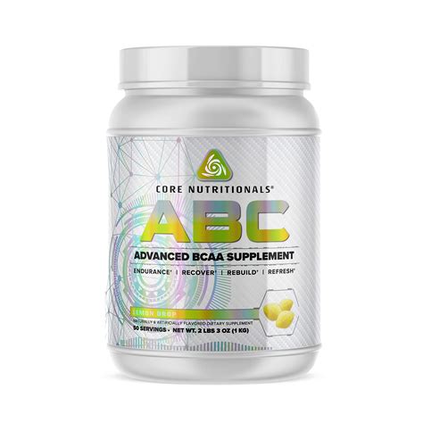 Core Nutritionals Platinum ABC Advanced Intra Workout BCAA Supplement