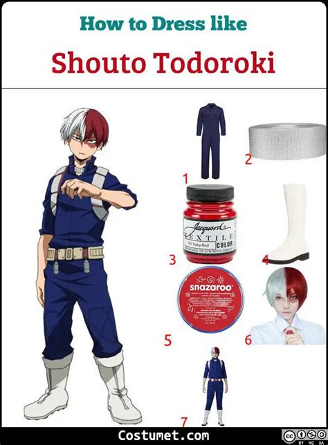 Shouto Todoroki My Hero Academia Costume For Halloween