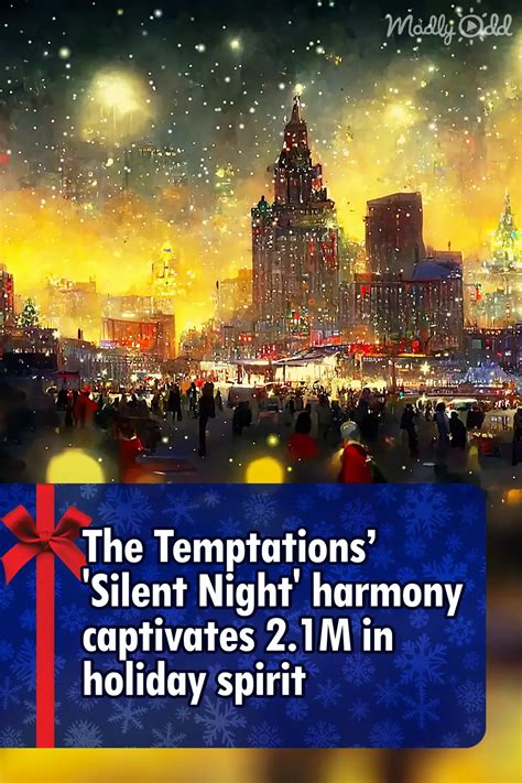 The Temptations’ ‘Silent Night’ harmony captivates 2.1M in holiday spirit