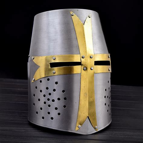 Barrel Crusader Helmet - Swords, Axes, & Helmets - Touch of Modern