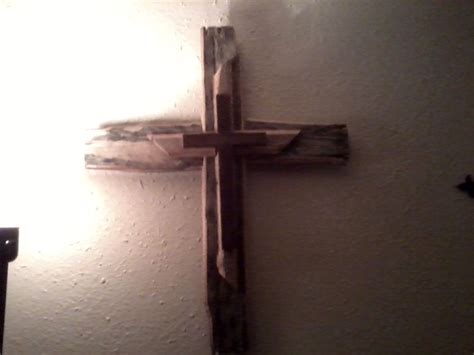 3 D Old Rugged Wooden Cross | Wooden cross, Make and sell, Creation