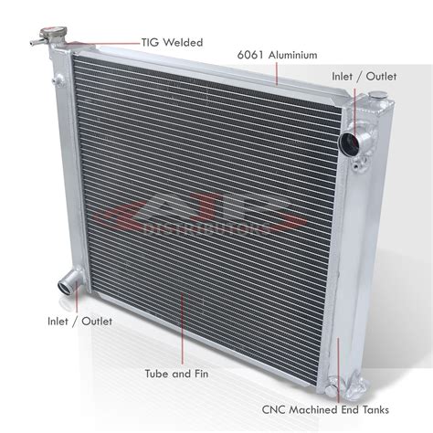 Dual Core Full Aluminum Radiator For 1990 1996 Nissan 300zx Z32 Tt Twin