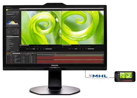 4K Ultra HD LCD monitor 242P6VPJKEB/69 | Philips