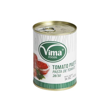 Pasta Concentrada De Tomate Vima Foods 400 G 14 Oz Supermarket 23