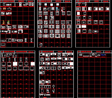 Free Autocad Kitchen Appliance Cad Blocks