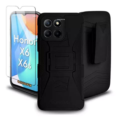 Funda Protector P Honor X6 X6s Uso Rudo Clip C Mica MercadoLibre