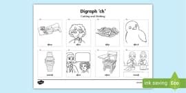 Digraphs Cut And Stick Activity Sheets Resource Pack