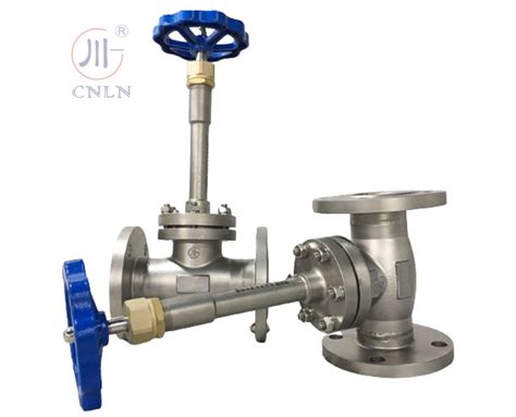 PN40 Flanged Cryogenic Globe Valve SS304 SS316 For LNG LOX LN2 LAR LCO2